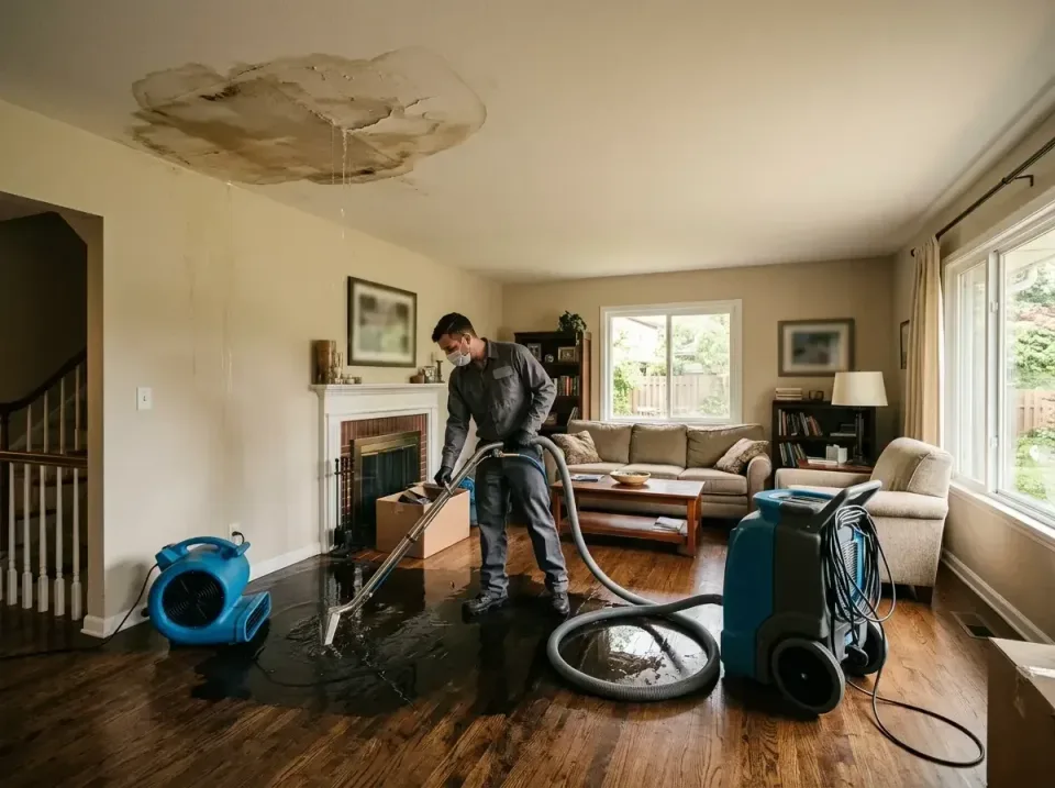 attic-pipe-burst-ceiling-drip-008 — frequently asked questions, Water Damage Restoration & Carpet Care in Beachwood, NJ